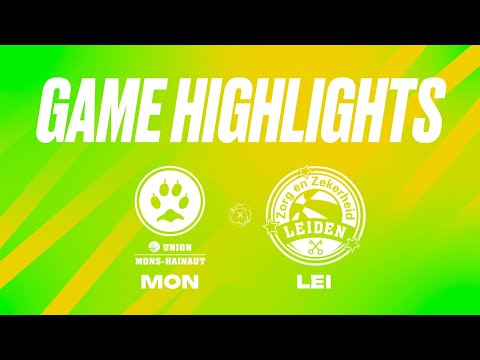 Union Mons-Hainaut vs. Zz Leiden - Game Highlights