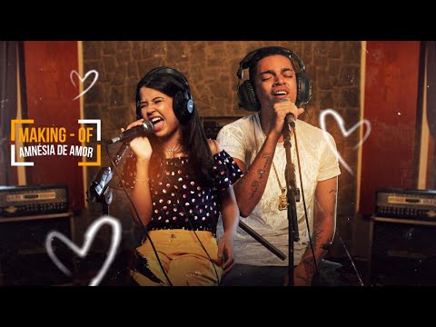 Paula Guilherme e Devinho Novaes - Amnésia de Amor (MAKING - OF)