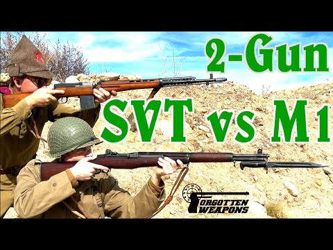 2-Gun on the Elbe: SVT40 vs M1 Garand