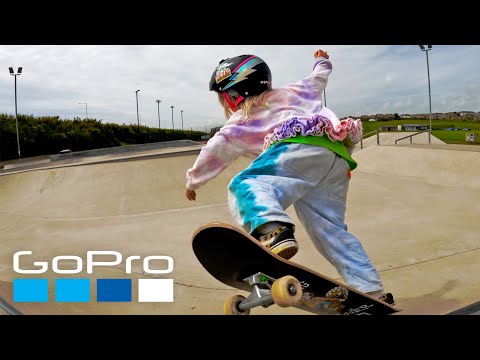 GoPro: 5-Year-Old Girl Conquers the Skatepark | Autumn Bailey