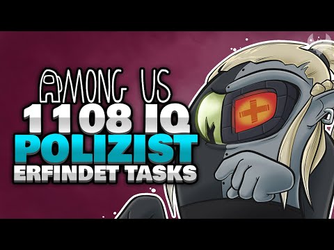 1108 IQ FAKE TASKS 👮‍♂️ - ♠ Among Us ♠