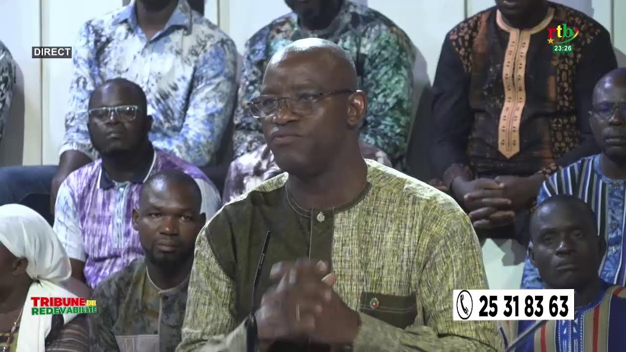 RTB - Tribune de redevabilité avec le Camarade Sanibè FAHO, Coordonnateur Général de la BMCRF