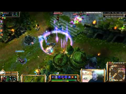 Ocelote vs Bjergsen   Zed vs Twisted Fate   mid