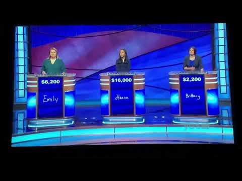 Double Jeopardy, Emily Sands Day 4 - 3rd Daily Double GONE WRONG (5/4/21)