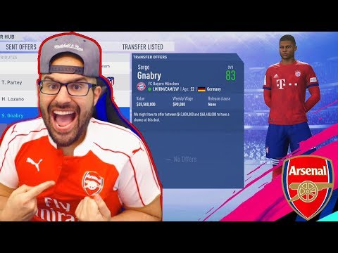 WOW MOST EXPENSIVE ARSENAL TRANSFER EVER!! FIFA 19 CAREER MODE ARSENAL #02