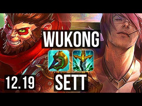 WUKONG vs SETT (TOP) | 8/2/10, 400+ games | KR Master | 12.19