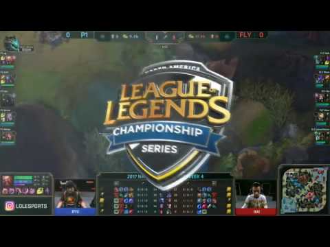 League Of Legends — Phoenix1 vs FlyQuest  NA LCS 2017 Spring Game 1