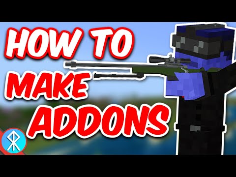 How To Make Minecraft Addons (Tutorial) | Bedrock/MCPE
