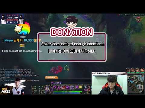 SKT T1 Faker : [no eng sub] December 19th, stream highlight [ Faker's Talk ]