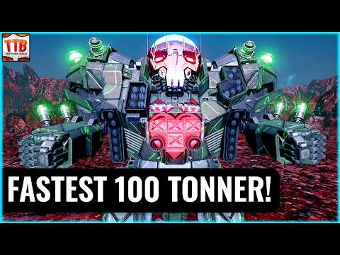 90 KPH CHAD JUGGERNAUT - The fastest 100 ton mech! - Atlas - German Mechgineering #1036 MWO