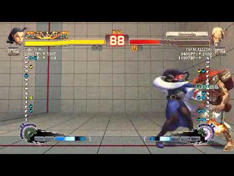 Guille N Roll's USF4 Matches - Vs Gen (TSFM XIZZOU)