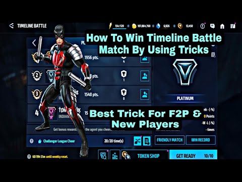 How To Win Timeline Battle Match By Using Tricks - Marvel Future Fight