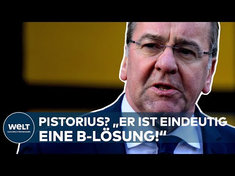 LAMBRECHT-NACHFOLGER: Boris Pistorius? "Er ist eindeutig eine B-Lösung!" - Wadephul I WELT Interview