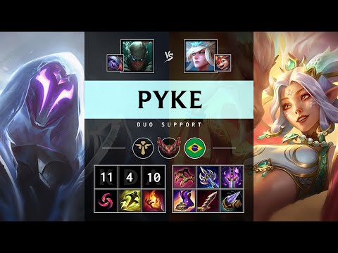 Pyke Support vs Janna - BR Grandmaster Patch 25.07