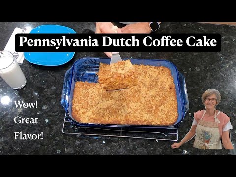 Pennsylvania Dutch Coffee Cake Recipe