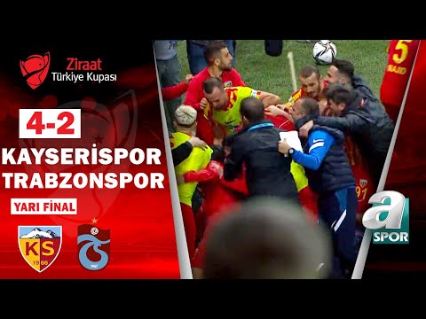 SK Kayserispor Kayseri 4-2 Trabzonspor Kulübü Tr...