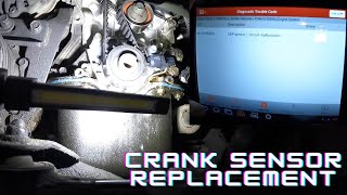 P0335 Diagnosis and Crank Sensor Replacement 2001-2005 Civic DIY How To