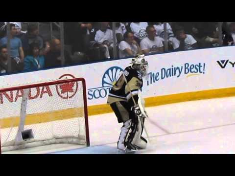 PETER MANNINO (G) WILKES-BARRE/SCRANTON PENGUINS WHATS UP PETER?