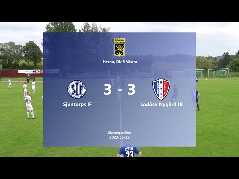 220622 Sjuntorps IF - Lödöse Nygård IK, Höjdpunkter