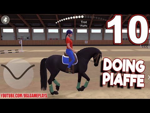 Equestrian the Game - Doing Piaffe and Passage - Gameplay Android,ios Part 10 - YouTube