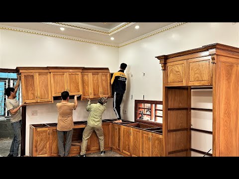 Amazing Design Ideas Double Square Kitchen Cabinet // How To Update Kitchen Room & Ingenious Skills
