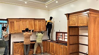 Amazing Design Ideas Double Square Kitchen Cabinet // How To Update Kitchen Room & Ingenious Skills