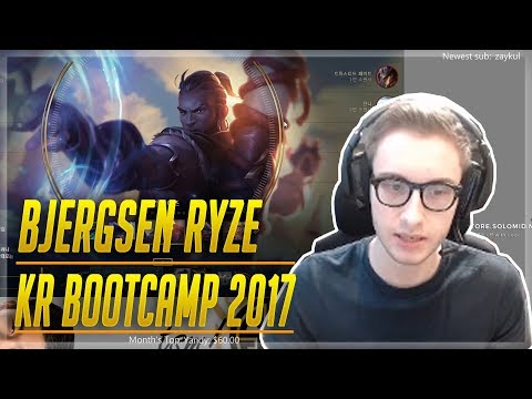 534. BJERGSEN Plays Ryze vs Twisted Fate MID Patch 7.18 [BJERGSEN Stream 09.25.2017]
