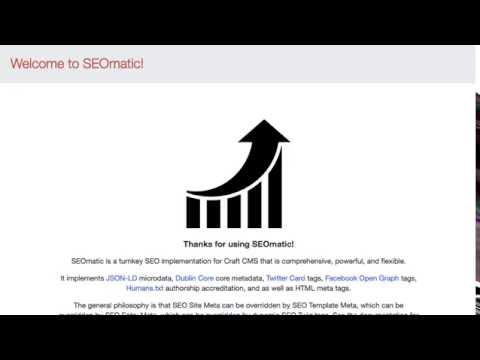 Video Overview of SEOmatic