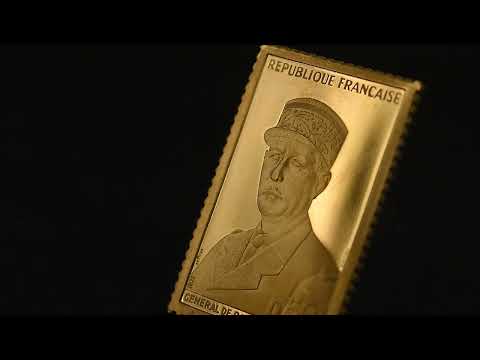 França, Medal, Hommage au Général de Gaulle, Juin 1940, MS(64), Dourado