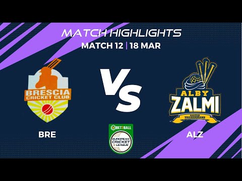 Match 12 - BRE vs ALZ | Highlights | Bet2Ball ECL Day 2, Championship Week | ECL22 | ECL22.132
