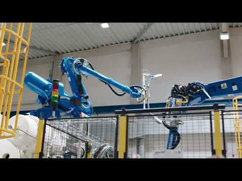 🤖 Automatizace vstřikování plastů v praxi | 2× JUPITER V 18500/17500 + Yaskawa GP120RL