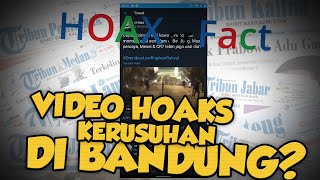 Hoax or Fact: Video Kerusuhan Demo Tolak UU Cipta Kerja di Bandung, Ini Faktanya
