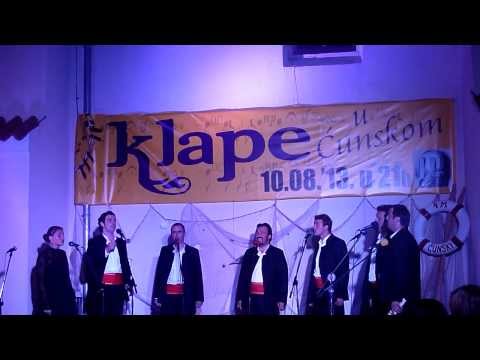Klapa Barun - Nemoj šiti stara majko (Klape u Ćunskom 2013.)