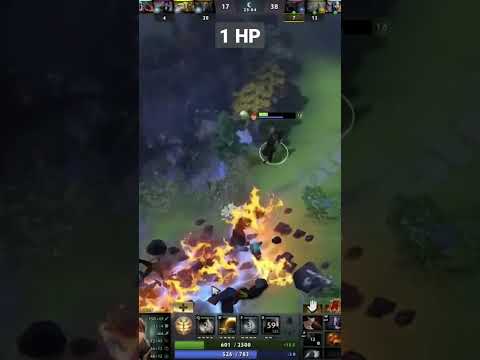 Topson 1 hp literally "luck, skill or teamwork? with #Sumail