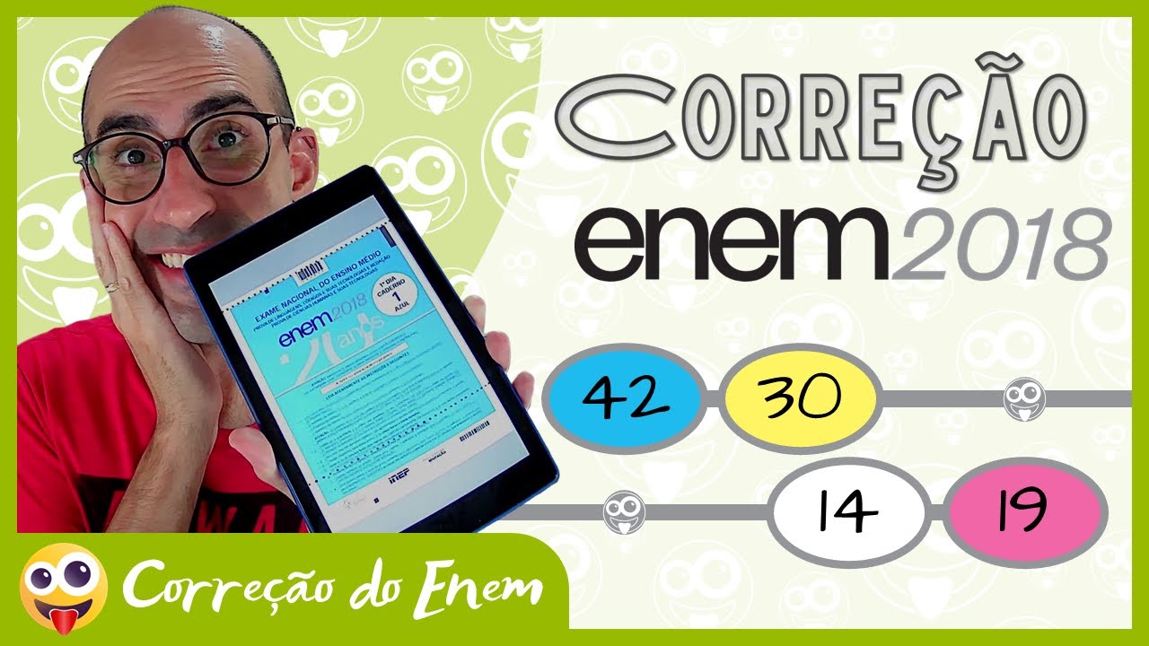 [CORREÇÃO DO ENEM] Questão 42 - Enem 2018 - Prova azul ▷ A Casa de Vidro