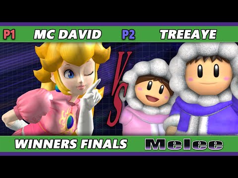 S@X 479 Winners Finals - MC David (Peach) Vs. Treeaye (Ice Climbers) Smash Melee - SSBM