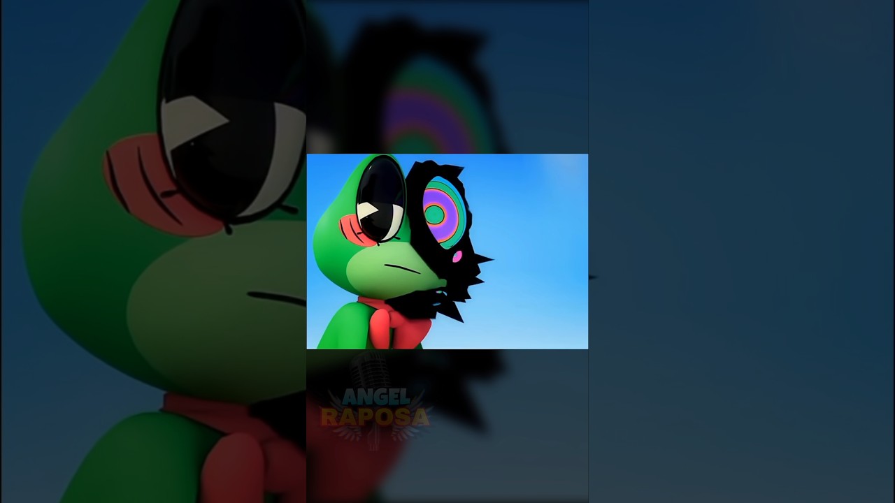 Porque você é um idiota... 🎪🐸✨ #jaxdigitalcircus #ribbit #animation #viralvideo