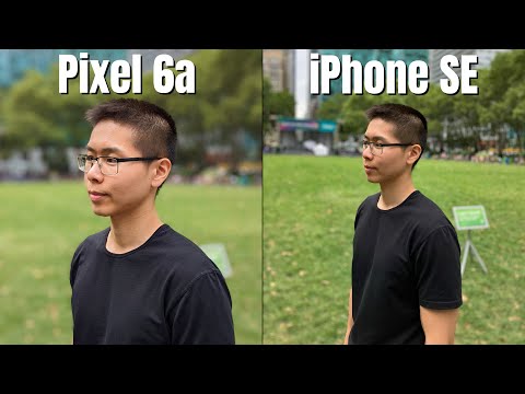Pixel 6a vs iPhone SE Camera Comparison