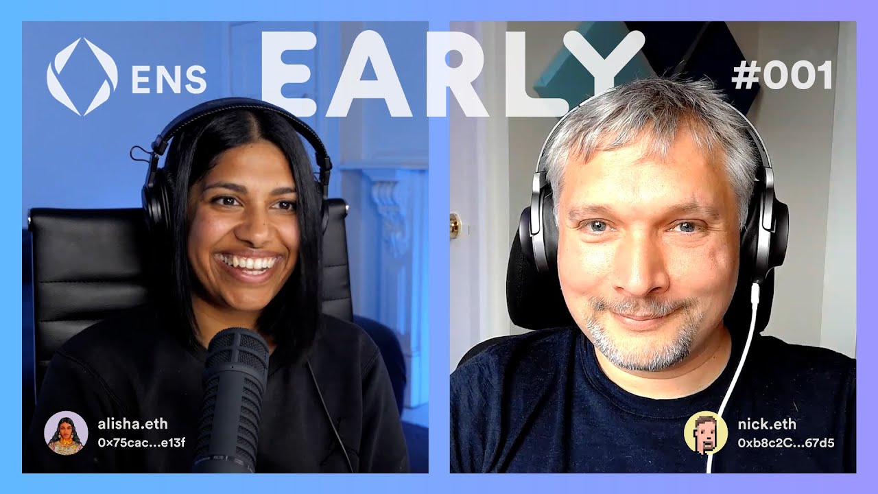nick.eth / Nick Johnson — on founding and building ENS | Early 001