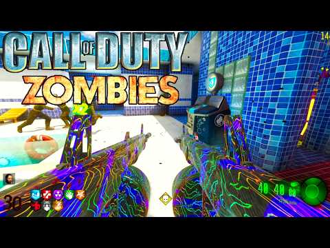 The POOLDAY BO3 Custom Zombie Map! (Black Ops 3)