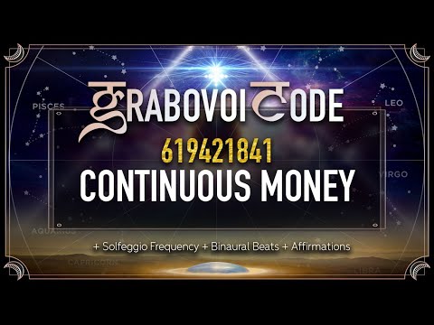 Grabovoi Codes for CONTINUOUS Flow of Money | Grabovoi Sleep Meditation with Grabovoi Numbers