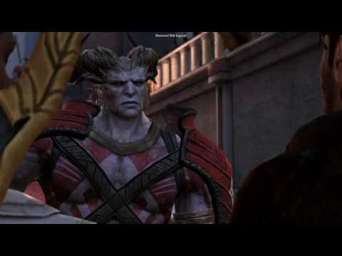 Arishok fight, two handed warrior, reaver-berserker – Champion of Kirkwall