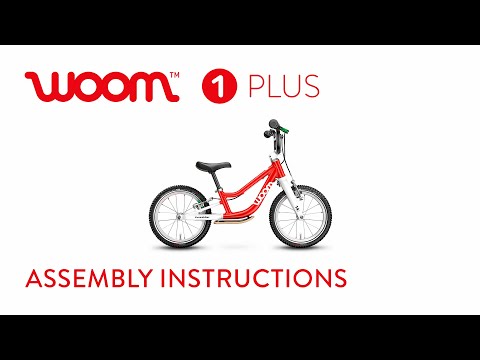 How to assemble 🧰 your woom 1 PLUS balance bike | woom bikes
