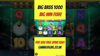 🐟BIG BASS 1000 BIG WIN FISH!🐟 #ad #slot #casino