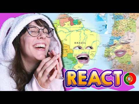 Portuguesa reage a BRASIL X PORTUGAL no TikTok - Pedro Daher