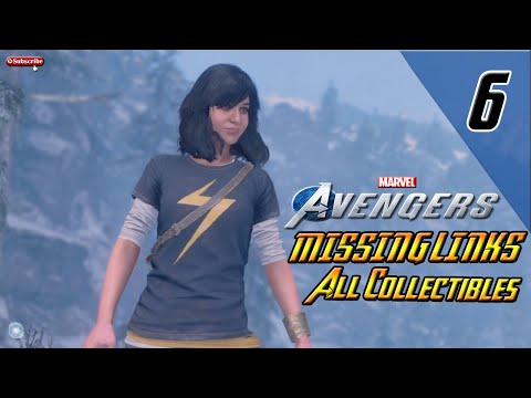 MARVEL'S AVENGERS - MISSING LINKS! All Collectables (No Commentary)