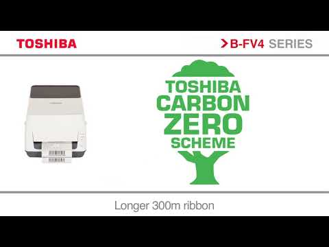 Image of Toshiba TEC B-FV4D Direct Thermal Label Printers video thumbnail