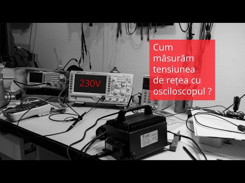 Cum măsurăm tensiunea de rețea cu osciloscopul? Pentru electricieni si electroniști. 🤯
