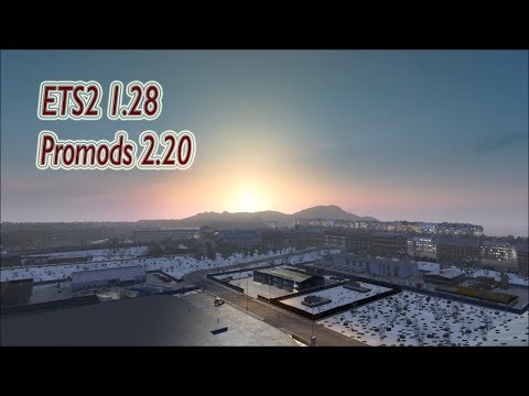 ETS2 1.28 | Promods 2.20 | Winter in Trondheim
