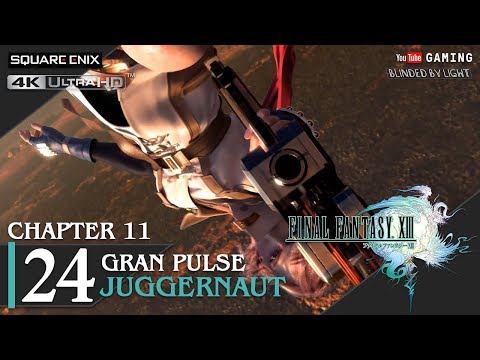 Final Fantasy XIII - Walkthrough Part 24 | Mah'habara | Juggernaut battle | 4K 60fps
